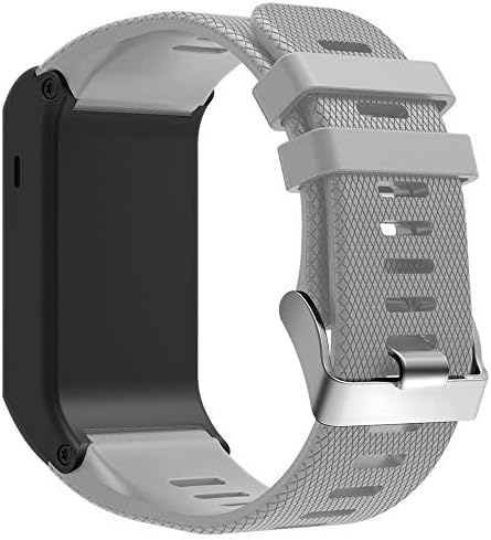Bossblue Replacement Band for Garmin Vivoactive HR GPS Smart Watch, Silicone Replacement Fitness Bands Wristbands with Metal Clasps for Garmin vivoactive HR GPS Smart Watch