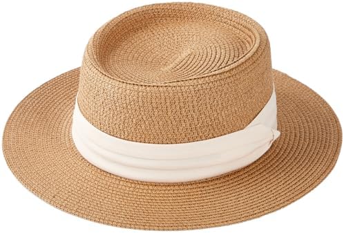 Handmade Straw Hat Elegant Bowknot Decorated Sun Hat for  display picture 2