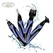 Nose Hair Trimmer, 4 in 1 Waterproof Rechargeable Grooming Kit for Men&Women-Nose, Ear, Hair, Sideburn, Mustache Trimming Set-Wet/Dry Use&Vacuum Cleaning System (Blue)