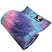 Yoga Mate Soft, Sweat Absorbent, Non-Slip Bikram Yoga Mat Size Towel, Blue & Pink Tie Dye | Blue Trimthumb 4