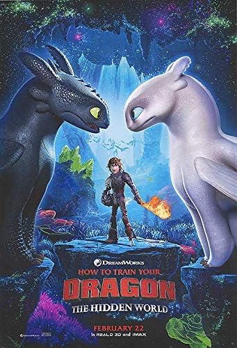 How to Train Your Dragon: The Hidden World - Authentic Original 27" x 40" Movie Poster