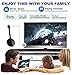 SEMSA Wireless Wifi Display Dongle - 1080P HDMI Portable Mini Digital TV Receiver Adapter Sharing HD Video from Phone to Big Screen Mirror TV, Projectors, PC Support for Miracast Airplay DLNA TV Stick