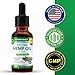Hemp Oil for Pain Relief,Hemp Extract with 500 mg Helps with Anxiety, Chronic Pain, Sleep, Mood, Skin and Hair Utilizing Liquid Hemp Extract Oil Drops 1 Fl Oz (30 ml) by Sana&Salu