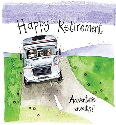 ALEX CLARK Motorhome Retirement Card