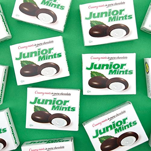 Tootsie Rolls Junior Mints Creamy Mints in Pure Chocolate Candy