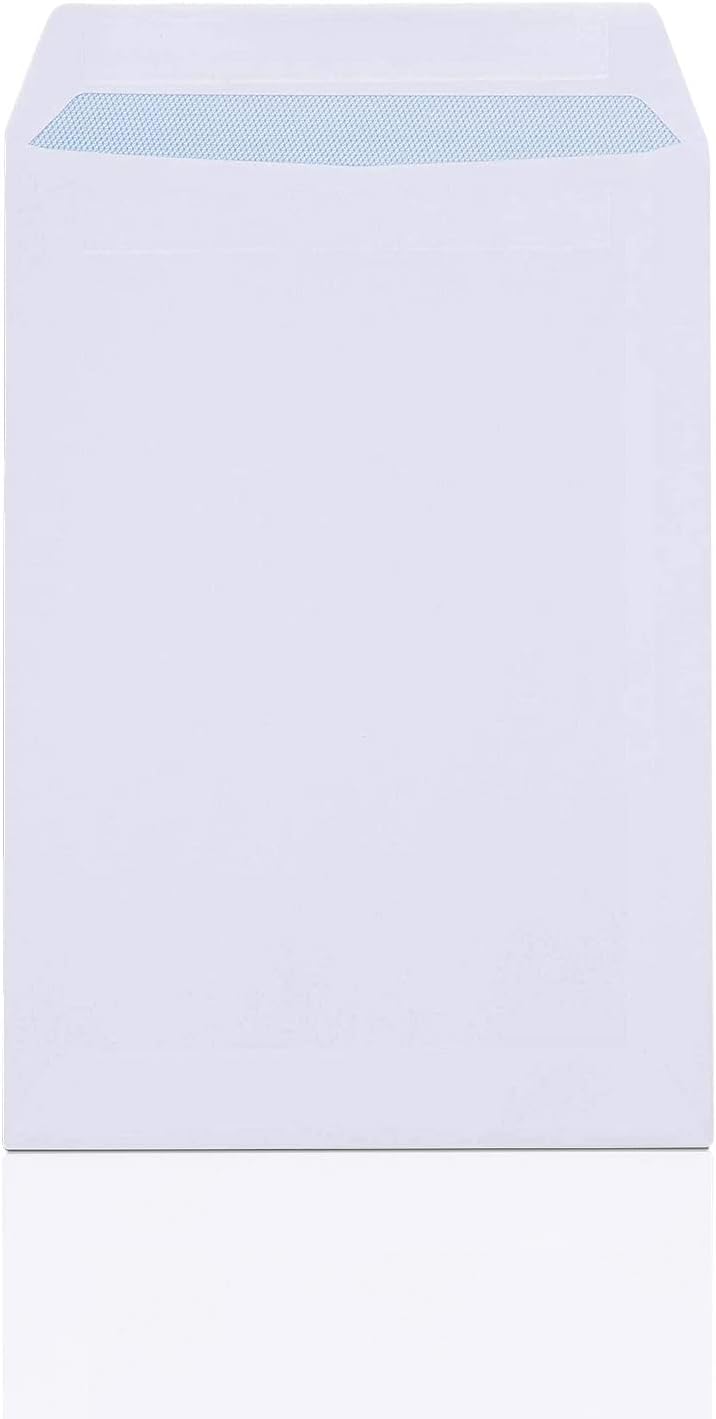 ARPAN C4 A4 324 x 229 mm 90gsm Self Seal Pocket Envelopes - White (250)