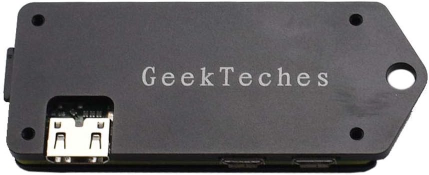 Liseng Geekteches Ultra-Thin Aluminum Cnc Enclosure Case for Raspberry Pi Zero W