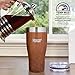 Healthy Human Insulated Stainless Steel Tumbler Cruisers - Travel Cup with Lid & Straw - Vacuum Double Walled Thermos - Idea for Coffee, Tea & Water 32 oz. Harvest Maple
