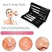 6-in-1 Blackhead Remover Kit Stainless Steel Bend Curved Blackhead Acne Clip Tweezers Blemish Pimple Comedone Extractor Tool