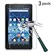 Fire 7 Screen Protector,TANTEK Anti Scratch,Bubble Free,Tempered Glass Screen Protector for Amazon Fire 7-inch Tablet(5th Generation),[3-Pack] primary