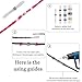 100pcs Waterproof Solder Seal Heat Shrink Butt Terminal Connectors with Soldering Sleeve