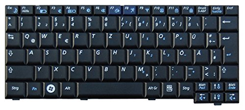 NExpert deutsche QWERTZ Tastatur für Samsung N130 N130-anyNet Series DE Neu Schwarz