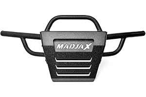 MADJAX EZGO TXT Golf Cart Brush Guard | Tube Style Wings | Compatible with 2014-Up Models