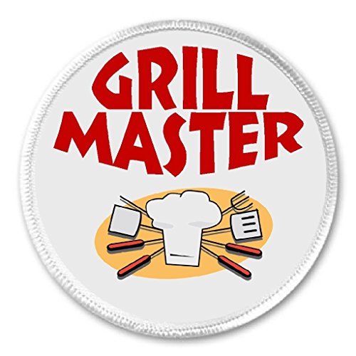 A&T Designs Grill Master 3" Sew On Patch - Grilling