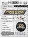 Phase 10 Dice Score Sheets: Phase Ten Dice Game Record Keeper Book | 120 Personal Score Sheets for Scorekeeping | Score Keeping Book | Size:8.5