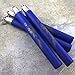 Bellview Twin Pack Dark Blue Rubber Training Foam Nunchucks/Nunchakus with Chain