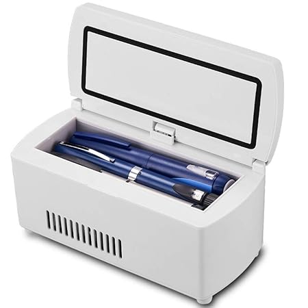 JUAN-Neveras de viaje Insulina Caja Refrigerada Recargable ...