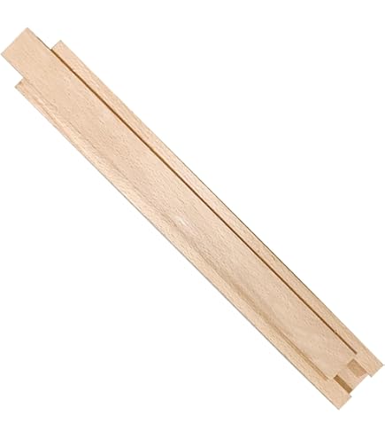Jaswass Wood Drawer Slides, Center Mount Drawer Slides 12/13/14/15/16 - View #4