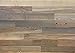 Timberchic Reclaimed Wood Wall Panels – Peel and Stick Planks for Accent Walls – Rustic Home Décor Sample Pack (3