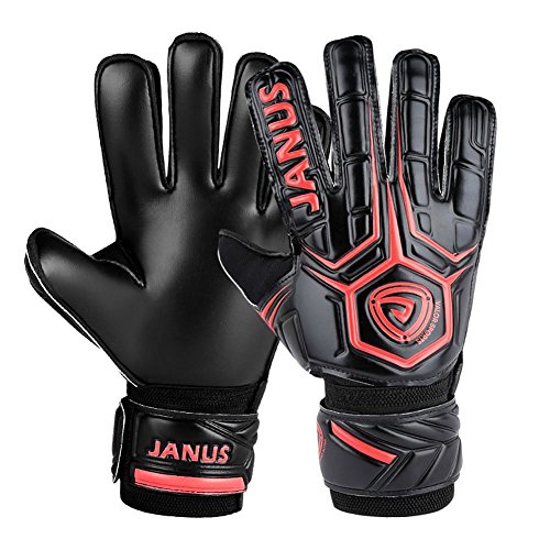 image for Coodoo Adult & Youth Soccer Goalkeeper Gloves with Pro Finger Protect 