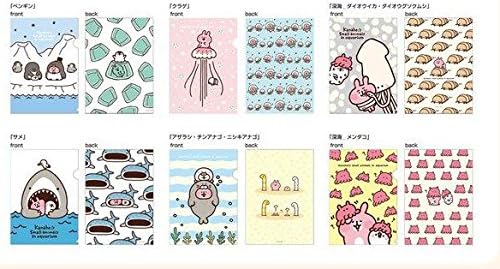 Amazon Co Jp カナヘイ ピスケ うさぎと水族館のコラボアイテム クリアファイル 全6種セット ホビー 通販