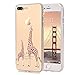 iPhone 7 Plus Case,iPhone 8 Plus Case, LUOLNH [New Creative Design] Flexible Soft TPU Silicone Gel Soft Clear Phone Case Cover for iPhone 7 Plus/iPhone 8 Plus(2 Giraffe)