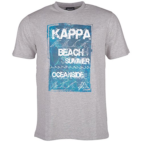 magliette kappa uomo grigio