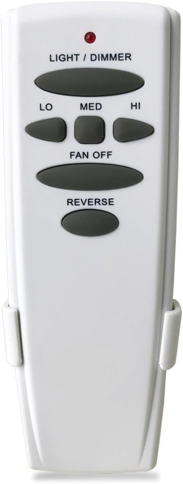 CeilingBay Hampton Bay UC7078T Ceiling Fan Remote Control with Reverse Replace for Universal Fan Remote - Ceiling Remote HD6R