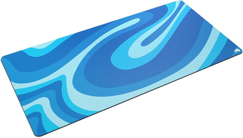 Gaming Mouse Pad GMP 2 - Ocean - XXL - Vattentät musmatta med en balanserad yta för höga hastigheter Och kontroll Och Kanter som Inte fransas - 915 x 460 x 3 mm - 2XL-skrivbordsunderlägg