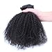 18inch Kinky Curly Clip In Hair Extensions Natural Hair 4B 4C African American Clip In Human Hair Extensions 120g 7Pcs/set Clip Ins