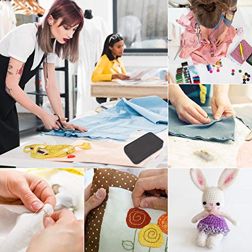 Balight 200+ PCS Premium Sewing Supplies, 41 XL Thread Spools 30 Sewing Needles 2 PCS DIY Needle Felting Applique Molds Portable Sewing Accessories Craft Tool for Home, Travel, Beginner, Adults - Thumbnail 2