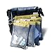 sugarSNAP Files A Set of 5 Mesh Diaper Bag Organizer Inserts (Gray+Yellow)
