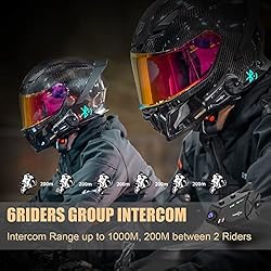 FreedConn Motorcycle Helmet Headset with Camera