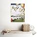 Painting Japanese Woodblock Cherry Blossom Ships ON Water New FINE Art Print Poster Picture 30x40 CMS CC3450