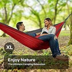 Durable Hammock 500 lb Capacity - Lightweight Nylon