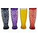 Freezable Double Wall Crackle Gel Tall Pilsener Beer Soda Lemonade Iced Tea Glasses Keep Drinks Cold (4)