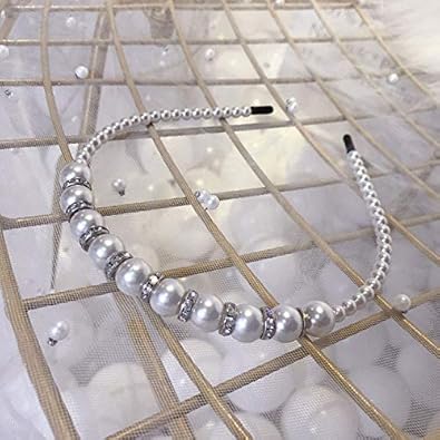 Buy Generic Diamond Pearl Headbands For Women Crystal Hairbands