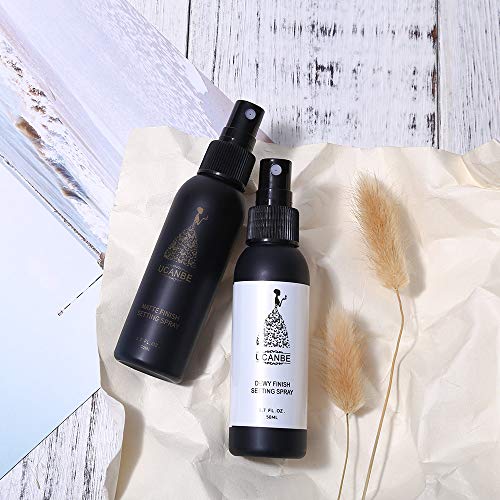 UCANBE Matte & Dewy Finish Setting Spray Makeup, Long Lasting Face Hydrating Natural Make Up Set Kit, 2 Pack - Thumbnail 5