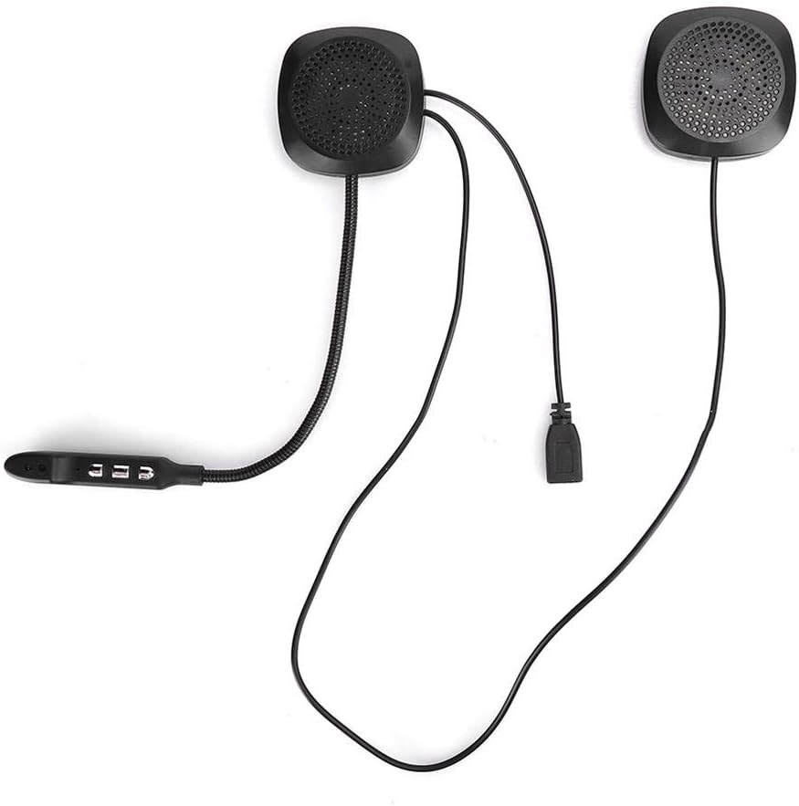 Bluetooth Helmet Motorcycle, BT5.0 Outdoor Bluetooth Headset Communication System Motorbike Helmet