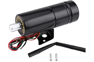 Aramox Tachometer Shift Light, 11000RPM Car Motorcycle Adjustable Red LED Tachometer Tacho Gauge Shift Light