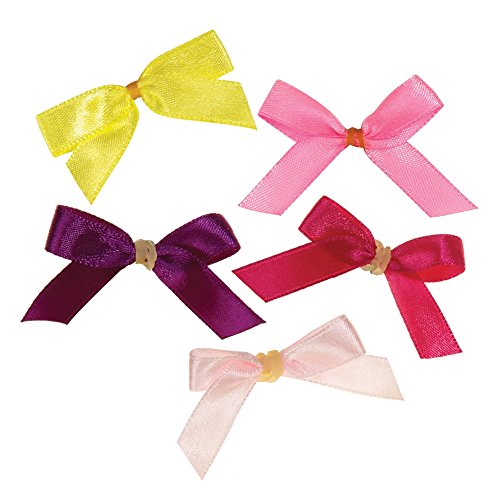 Aria Multi-Colored Bows for Dogs, 100-Piece Canisters