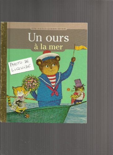 Un  ours à la mer !
