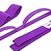 JBM Stretching Strap with 10 Loops Yoga Straps Physical Therapy for Pilates, Home Workout, Exercise and Gymnastics