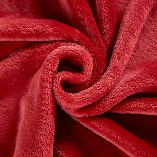 MERRYLIFE Decorative Throw Blanket Ultra-Plush Comfort | Soft, Colorful, Oversized | Home, Couch, Outdoor, Travel Use | (50" 60",American Beauty