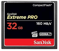 SanDisk Extreme Pro 32GB CompactFlash CF Memory