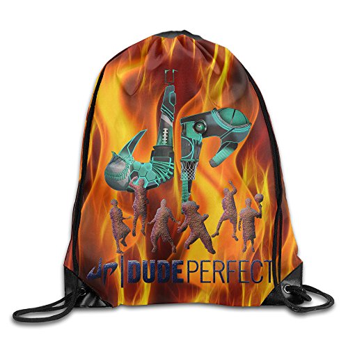 MPOD YouTube Dude Perfect DP Logo Drawstring Backpack Bag