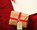 100 Pack Brown Kraft Paper Christmas Gift Tags， Xmas Brown Kraft Gift Tags with Jute Twine Baker Twine for DIY Xmas Holiday Present Wrap Stamp and Label Package Name Card