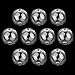 20pcs 20mm Mini Empty clear glass globe 2.0mm double hole wish glass ball bottles DIY pendant charms findings glass beads