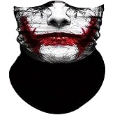 Obacle Skull Face Mask for Dust Wind Sun Protection Men Women Motorcycle Riding
