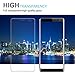VIKEE Compatible Sony Xperia XZ3 Screen Protector, 3D Full Coverage[Edge to Edge Crash Protection][Scratch-Proof][3D Touch] [Bubble-Free] 9H Hardness Tempered Glass Film for Sony Xperia XZ3